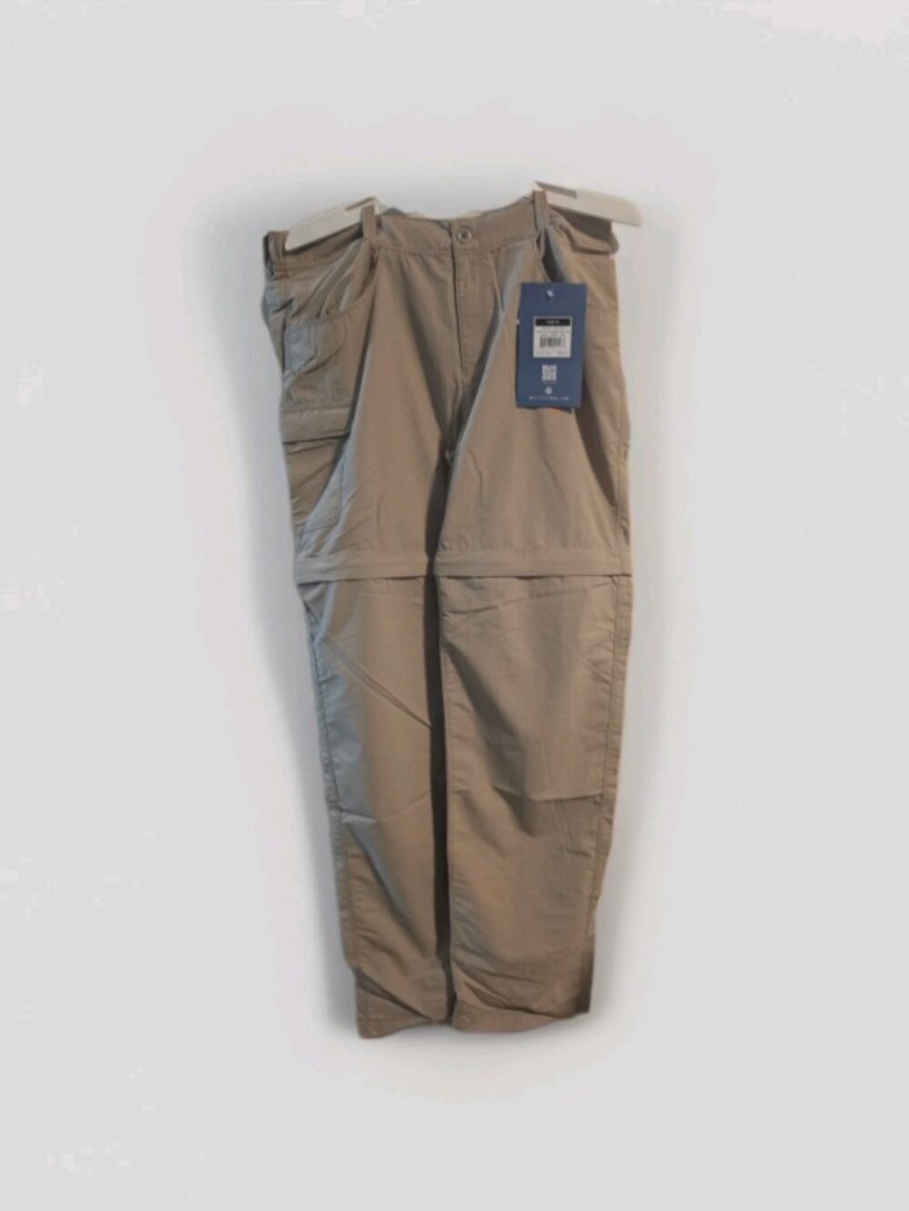 White Sierra Girls XL Convertible Khaki Pants Zip Off Hiking Pants Youth XL